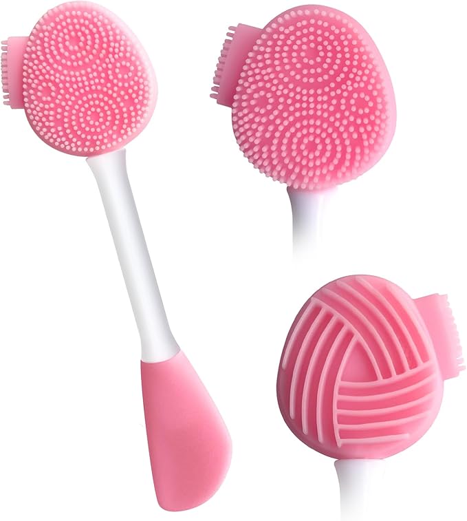 MUIIGOOD Silicone Face Scrubber Face Mask Brush Exfoliating Lip Cleansing by MUIIGOOD