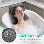 Bath Pillow, Ergonomic Bathtub Pillows - Image 2
