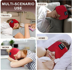 Sleep Mask Bluetooth 5.4 Headphones Soft Wireless Headband Eye Mask Blackout - Image 5