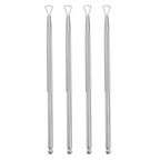 Beavorty 4 Pcs Cuticle Pusher Tool triangle cuticle peeler scraper nail cuticle by Beavorty