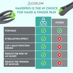 COZLOW Finger Massager for Deep Tissue Comfort, Dual-Sided Therapy Tool for - Image 5