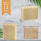 Simple Scents Australia Almond Scented Natural Soap Bars, 3.5oz Moisturizing - Image 6
