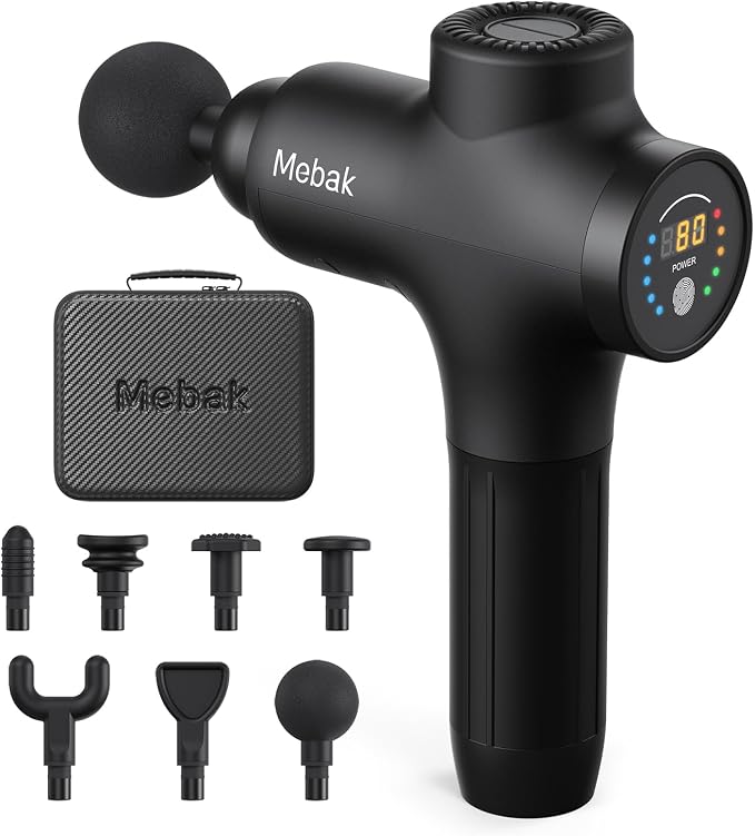 Mebak 3 Massage Gun, Massage Gun Deep Tissue by MuscleRelaxationMassageGun