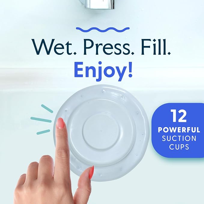 SlipX Solutions Bottomless Bath, Essential Overflow Drain Cover - Image 8
