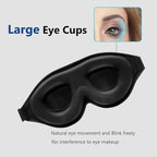 ALASKA BEAR Sleep Mask Memory Foam Contoured Eye Cups - Image 3