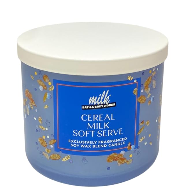 Bath & Body Works Cereal Milk Soft Serve 3-Wick Candle - Image 2