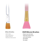 Cuttte 4pcs Silicone Face Mask Applicators, Flexible Facial Mud Masks Applicator - Image 3