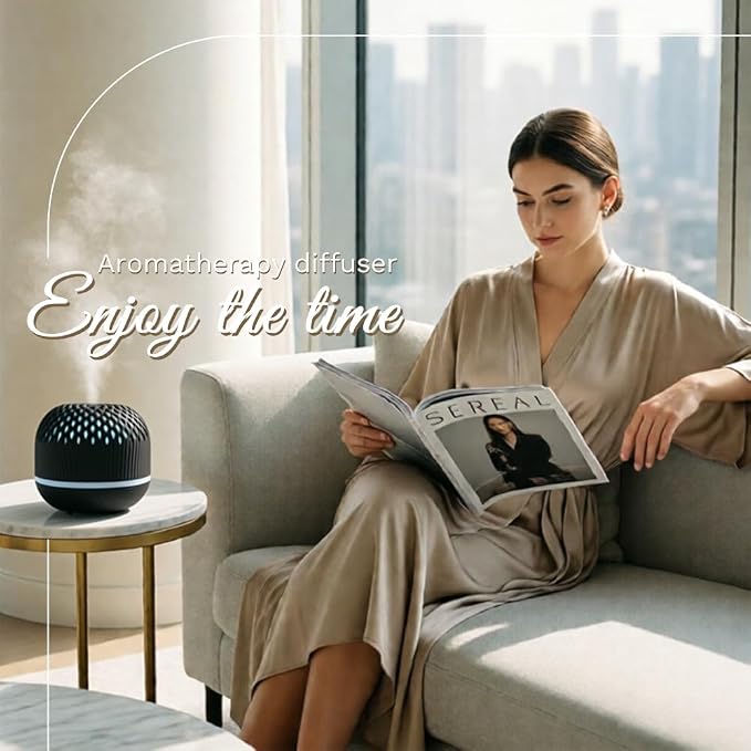 Essential Oil Diffuser 300ml for Home Bedroom, Aromatherapy Oil Diffuser - Image 5