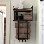 MOUGIGI Towel Rack Wall Mounted by MOUGIGI