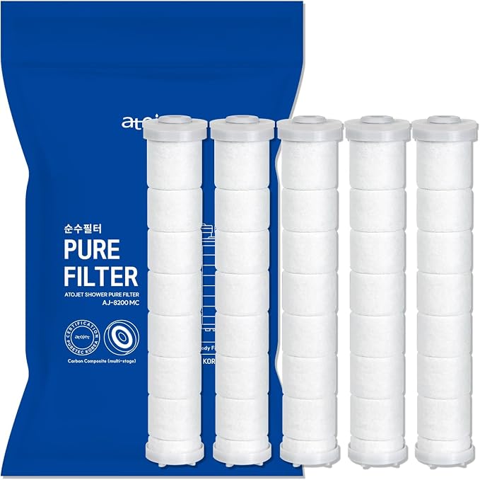 Showerhead Replacement Filters Inspired By Korea's Beauty Culture | Pure Carbon by ATOJET