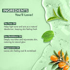Botanic Hearth Tea Tree Body Wash 16 fl oz Natural Antifungal & Odor Control - Image 2