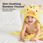 KeaBabies Hooded Baby Towel for Newborn - Image 3
