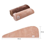 M-bestl 2 Pack Hair Drying Towels, Hair Wrap Towels, Absorbent Microfiber Hair - Image 6