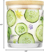 Pet House Cucumber Candles, Natural Scented Candles - Image 10