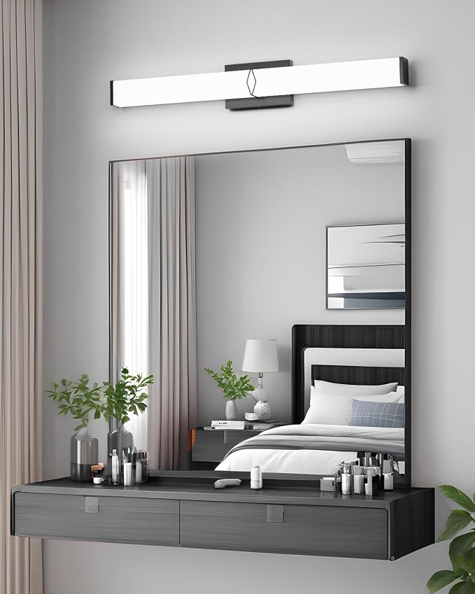 Bathroom Vanity Light, 32inch 5CCT Modern Dimmable Bathroom Light Fixtures Over - Image 8