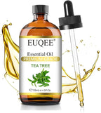 EUQEE Tea Tree Essential Oil 4Fl.Oz Pure Tea Tree Oil by EUQEE