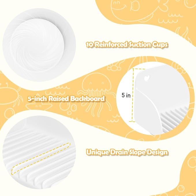 AGPTEK 24 Inch Bathtub Splash Guard - Image 4