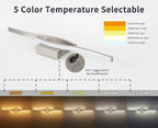 Joossnwell Brushed Nickel Vanity Light - Image 2