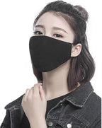 FECEDY 6pcs/Pack Black Mask Windproof Dustproof Masks Breathable Reusable Washed - Image 6