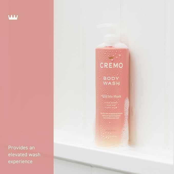 Cremo Wild Iris Musk Skin Moisturizing Body Wash - Image 3