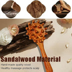 OULIGET Wooden Trigger Point Massage Tool, Sandalwood Comb Head Massager - Image 4