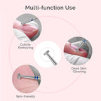 MelodySusie 4mm Super Short Barrel Cuticle Clean Nail Drill Bit 3/32'' - Image 7
