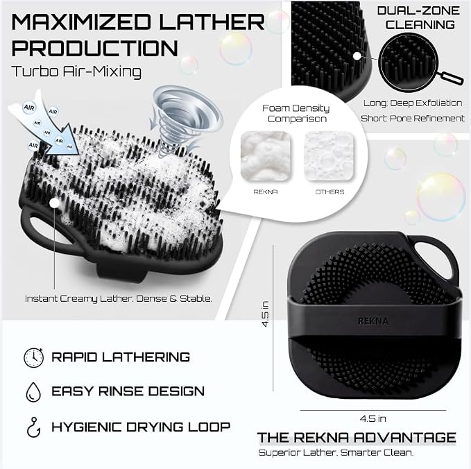 Silicone Body Scrubber for Shower - Image 6