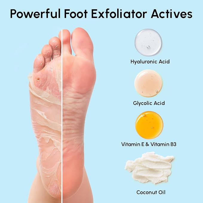 MAREE Foot Peeling Mask – 3-in-1 Foot Mask - Image 6