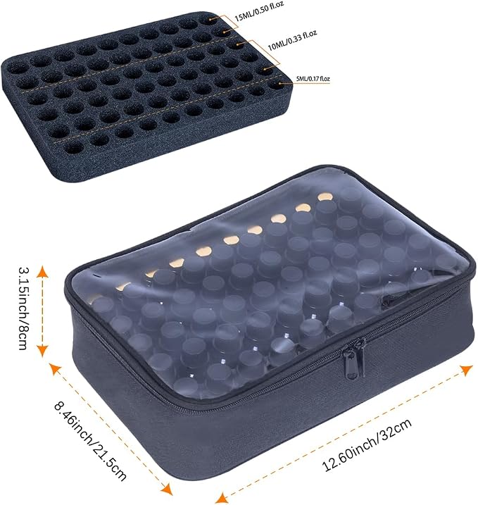 Essential Oils Carrying Case Holds 60 Grids - Image 2
