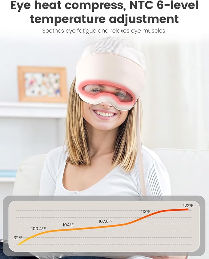 Electric Head Massager for Headaches, Eye Massager - Image 4