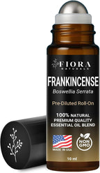 Frankincense Roll On – Pre-Diluted Frankincense Oil Essential Oil by FioraNaturals