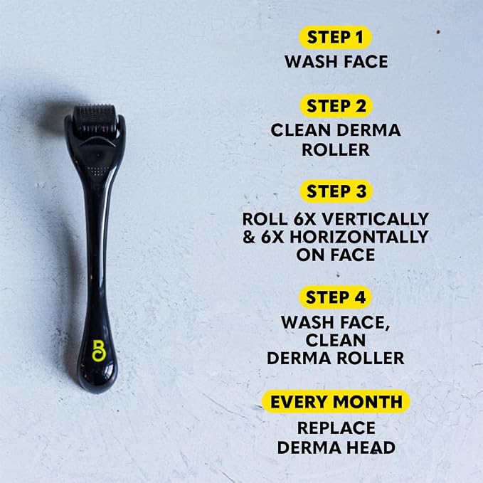 Beard Club Derma Roller & Beard Growth Oil - Image 9
