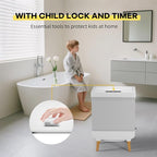 GarveeLife 35L Foldable Towel Warmer Bucket, Portable Hot Air Towel Dryer & - Image 4