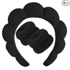 Beleki Spa Headband for Washing Face, Sponge Makeup Skincare Headband & by Beleki