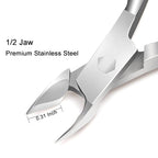 Ejiubas Cuticle Pusher Cuticle Nipper Stainless Steel Cuticle Trimmer Cuticle - Image 2