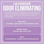 Lavender Odor Eliminating Highly Fragranced Candle - Image 4