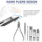 Manicure Set Pedicure Kit Professional 19 Pcs Nail Clipper - Image 3