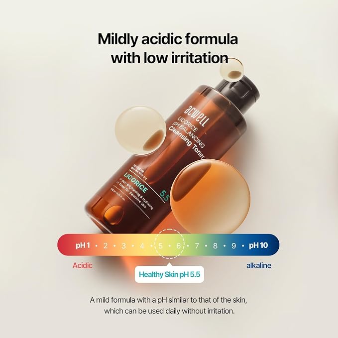 ACWELL Licorice pH Balancing Korean Toner - Image 4