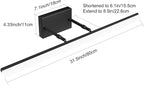 Aipsun 31.5 inch Modern Black Vanity Light Adjustable Bathroom Light Fixtures - Image 7