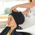 Orighty Black Salon Towel, Spa and Home Hair Care - Image 4