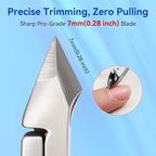 Makartt Cuticle Nippers - 7mm Blade Cuticle Trimmer - Image 2