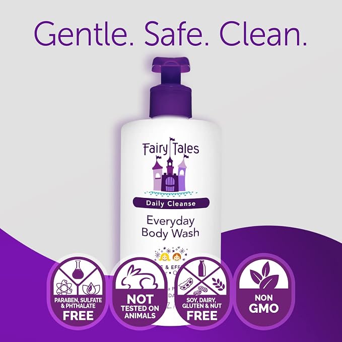 Fairy Tales Daily Cleanse Kids Body Wash | Kids Soap - Image 4