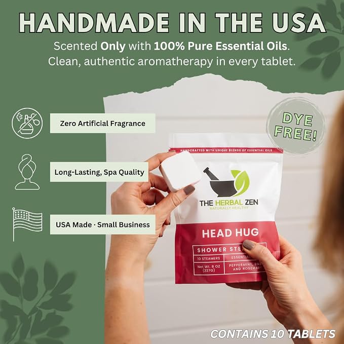 Head Hug Shower Steamers Aromatherapy - Image 5