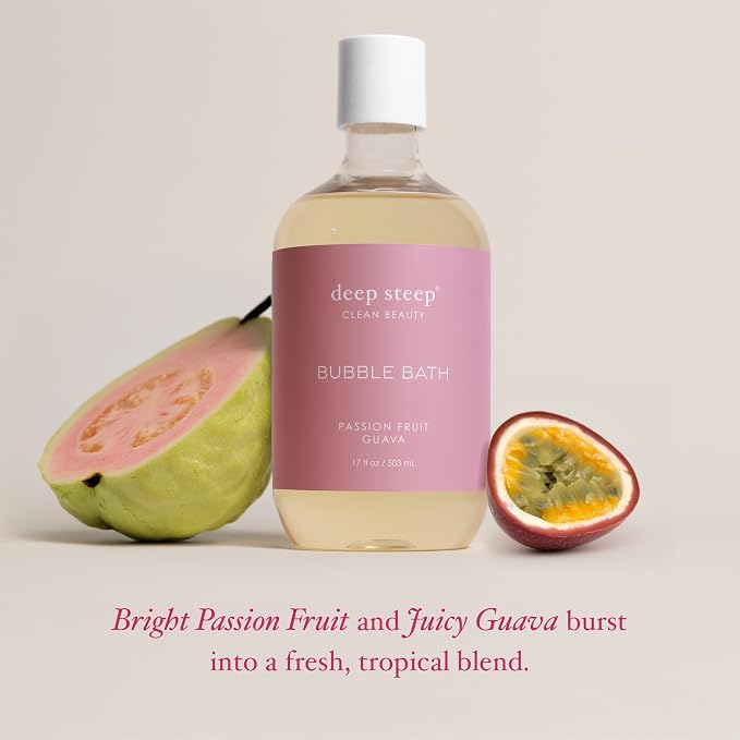 Deep Steep Passionfruit Guava Bubble Bath - Image 5