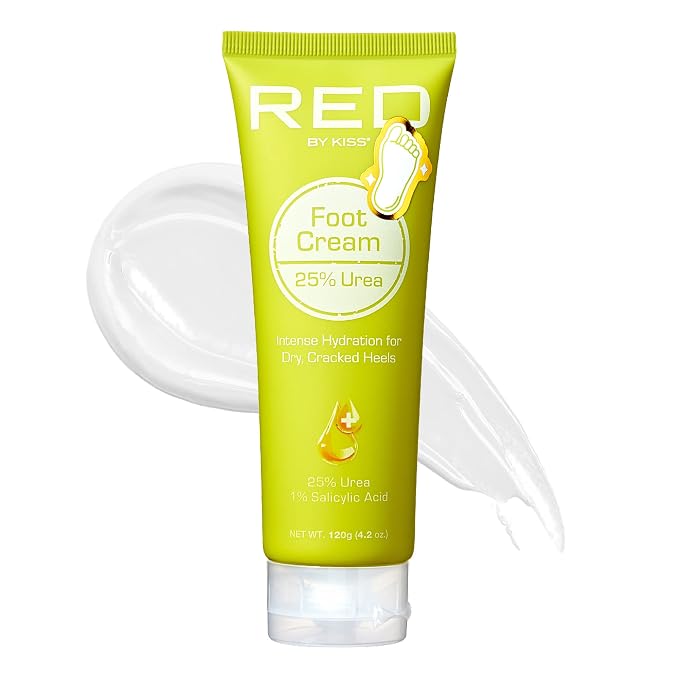 Red by Kiss 25% Urea Foot Cream- Ultra Hydrating Foot Cream by REDbyKISS