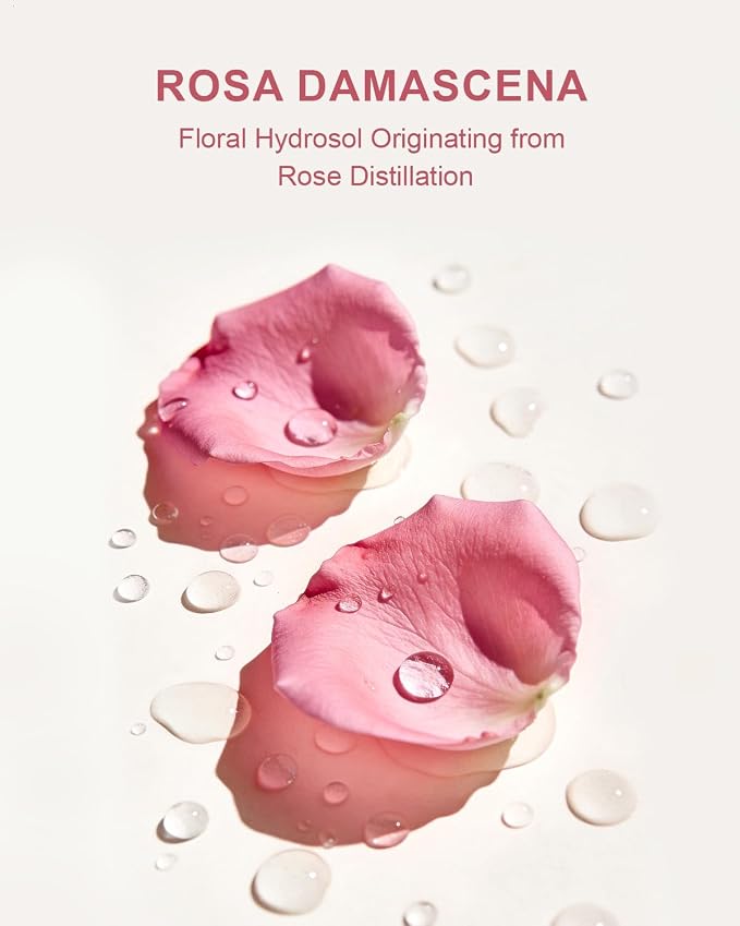 Yoken Organic Rose Water Spray for Face, 12 Fl Oz Fine Mist, Rosewater Face Mist - Image 4