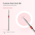 MelodySusie 1.8mm Flame Pentagon Shape Cuticle Clean Nail Drill Bit 3/32'' - Image 4