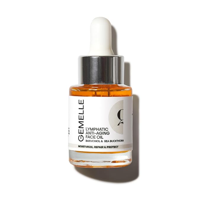 GEMELLE Lymphatic Anti-Aging Face Oil | 10x Award winner | Vitamin C, E & A | by GEMELLE