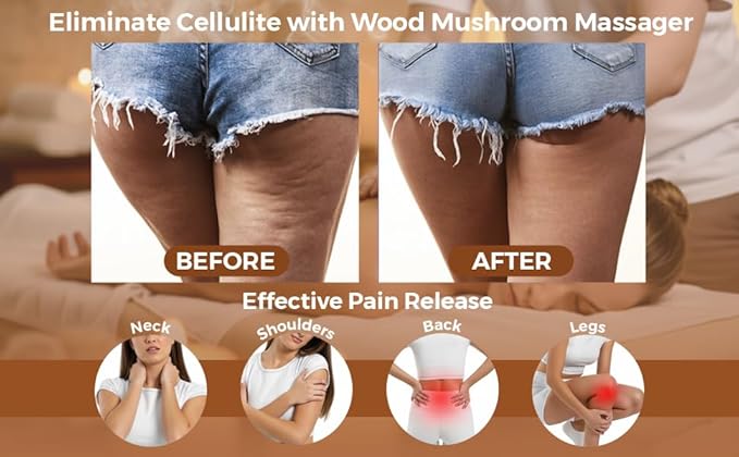 5 PCS Wood Therapy Massage Tools - Image 7