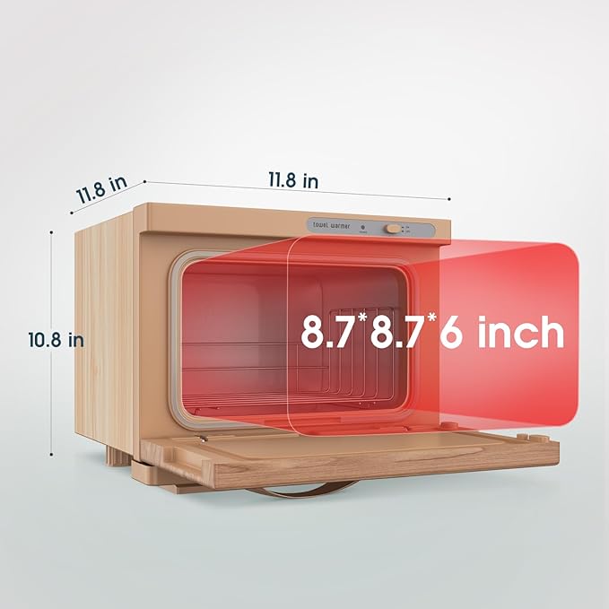 Towel Warmer Cabinet, 8L Hot Spa Small Towel Warmer Heating Use - Image 6